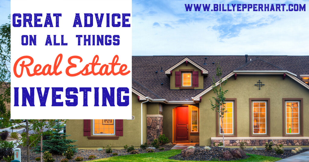 Here is some great advice on all things real estate investing from a guest blogger, Jeff Summers! 