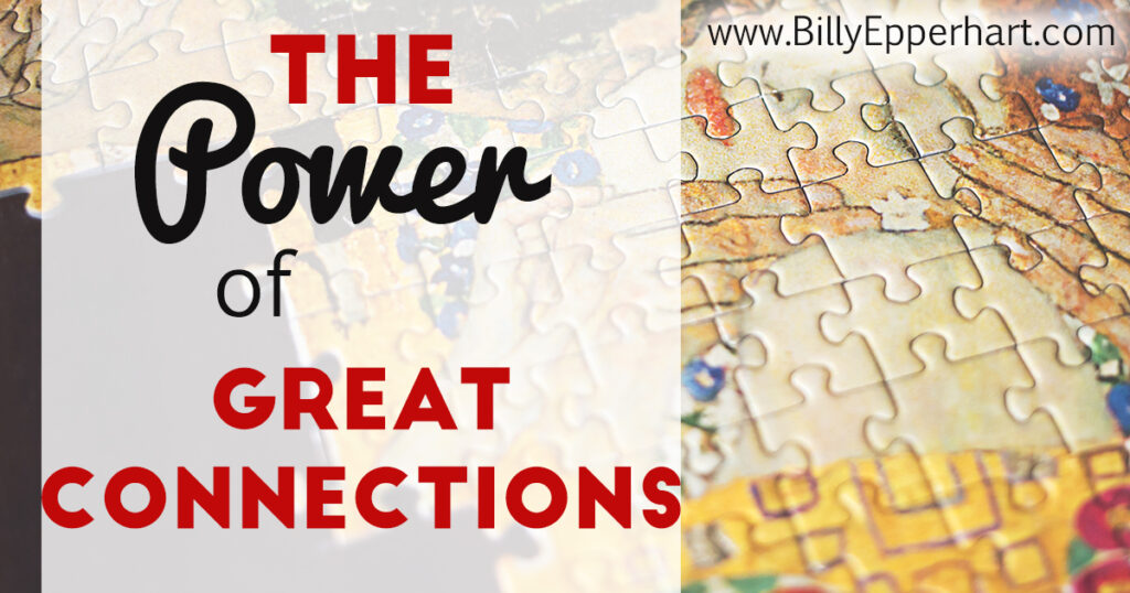 You have to read this incredible story about the power of connections! God works through events and conferences to give divine connections to His people. This is a powerful story about divine connections!